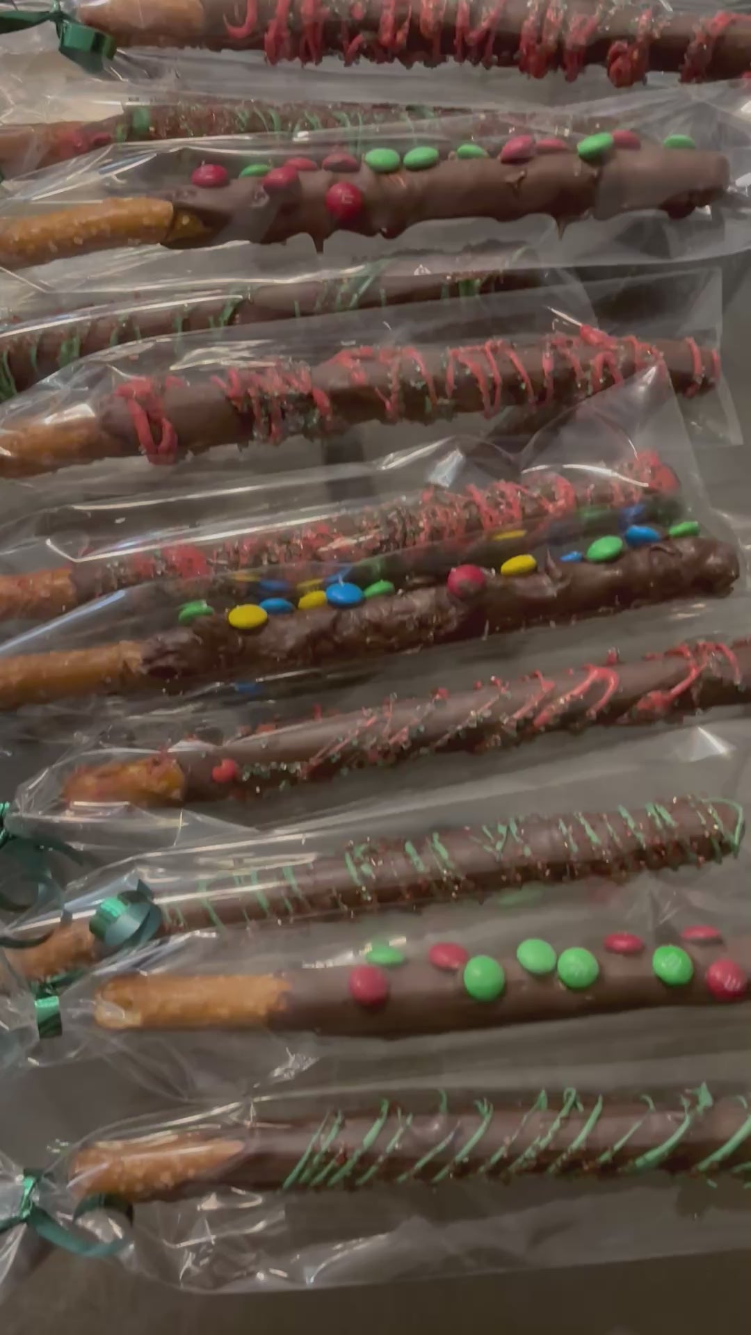 Chocolate Dipped Pretzels